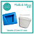 Molde de Silicone 267 - Vaso quadrado - Imagem 1