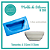 Molde de Silicone 268 - Vaso jardineira - Imagem 1