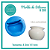 Molde de Silicone 269 - Vaso Redondo - Imagem 1