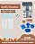 Apliques Decor - Kit Casinha Mod 01 - Veneziana - Imagem 1