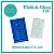 Molde de Silicone - Molde 367 - Porta Balcão Veneziana - Imagem 1