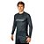 Blusa Treino Manga Longa Futevôlei Masculino Preto e Branco - Imagem 2