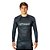Blusa Treino Manga Longa Futevôlei Masculino Preto e Branco - Imagem 1