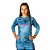 Blusa Treino Manga Longa Futevôlei Feminino Azul - Imagem 1