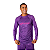 Blusa Treino Manga Longa Futevôlei Masculino Roxo e Rosa - Imagem 1