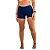 Shorts Treino Azul e Salmão Feminino - Imagem 1