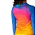 Blusa Treino Manga Longa Feminino Free On Sand Laranja - Imagem 4