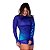 Shorts Treino Feminino Free On Sand Roxo e Azul - Imagem 3