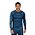 Manga Longa Treino Masculino Free On Sand Azul Marinho - Imagem 1