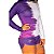 Manga Longa Treino Feminino Free On Sand Roxo Degradê - Imagem 8