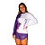 Manga Longa Treino Feminino Free On Sand Roxo Degradê - Imagem 3