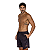 Shorts Treino Masculino Free On Sand Preto e Laranja - Imagem 3