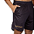 Shorts Treino Masculino Free On Sand Preto e Laranja - Imagem 7