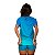 Baby Look Treino  Feminina Life Is Better Azul Degrade - Imagem 2