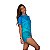 Baby Look Treino  Feminina Life Is Better Azul Degrade - Imagem 4
