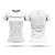 Camiseta baby look de algodão futevôlei Feminina - Branca - Imagem 3