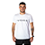 Camiseta de algodão futevôlei masculina - Branca - Imagem 1