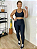 Conjunto Fitness Peônia Plus Size com Compressão - Imagem 1