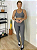 Conjunto Fitness Peônia Plus Size com Compressão - Imagem 2