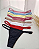 Kit 4 Calcinhas Celósia Regulagem Fio Duplo – Cores Sortidas - Imagem 1