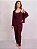 Conjunto Pijama 3 Peças Suede Canelado - Imagem 2