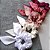 Scrunchie com laço acetinado - Imagem 1