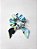 Scrunchie estampado laço removível - Imagem 2