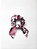 Scrunchie estampado laço removível - Imagem 3
