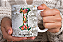 Caneca Porcelana 325ml Personalizada Letra Floral - Imagem 9