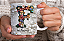 Caneca Porcelana 325ml Personalizada Letra Floral - Imagem 6