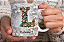 Caneca Porcelana 325ml Personalizada Letra Floral - Imagem 12