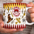 Caneca Harry Potter Porcelana 325ml 3D - Imagem 1