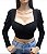 cropped Lorena manga princesa - Imagem 3