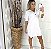 Vestido chamise branca - Imagem 1