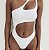 Body Helena de praia com cortes laterais - Imagem 1