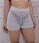 Saída Short Helena em tricô branco - Imagem 3