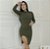Vestido Ângela manga longa e fenda lateral - Imagem 1