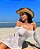 Saída De Praia vestido  Love Arrastão  Vestidinho Ciganinha Justo - Imagem 8