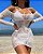 Saída De Praia vestido  Love Arrastão  Vestidinho Ciganinha Justo - Imagem 6
