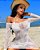 Saída De Praia vestido  Love Arrastão  Vestidinho Ciganinha Justo - Imagem 5