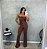 Conjunto Ana em Canelado Anarruga calca e blusa  Calça e Blusa - Imagem 1