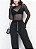 BODY TULE MANGA LONGA Preto - Imagem 2