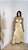 Vestido longo Maria flor Viscolinho com  Argola - Imagem 1