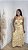 Vestido longo Maria flor Viscolinho com  Argola - Imagem 4