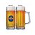 Caneca de Vidro Cerveja Chopp Festa Presente Frases Importadas 365ml Alaska - Imagem 3