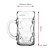 Caneca de Vidro Cerveja Chopp Festa Presente 610ml  Mass Krug M - Imagem 3