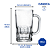 Caneca personalizada de vidro 300ml casamento, batismo, festa, presente - Imagem 2