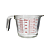 Jarra de vidro temperado medidora 500ml Linha Safira - Imagem 2