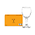 Jogo 3 taças de vidro vinho, água, suco, 255ml linha Iris G4U - Imagem 4