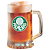 Caneca Palmeiras vidro cerveja presente time oficial 345ml Maxim - Imagem 2
